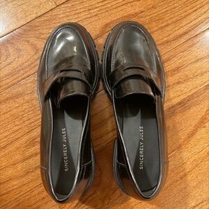 Sincerly Jules Black Loafers